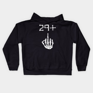 29+ Middle Finger Birthday Party Bday Kids Hoodie